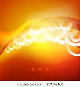 Shiny energy abstract background