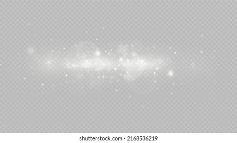 Shiny fairy dust particles. sparkling shiny dust particles. Christmas dust.Light effect.