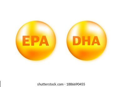 Shiny fish oil nutrition epa and dha for good health.