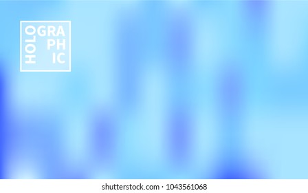 Shiny foil paper. Holographic Vector Background. Iridescent Foil. Glitch Hologram. Pastel neon rainbow. Ultraviolet metallic paper.  Cover to web design.  Abstract colorful gradient. 