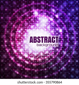 Shiny galaxy, abstract vector background for cosmic presentation, eps10