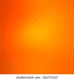 Shiny geometric style background with dark yellow and orange color tone.
