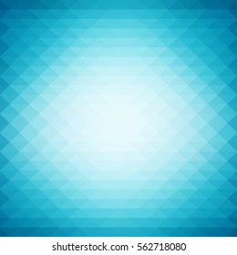 Shiny geometric style background with vibrant blue color tone.