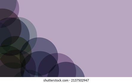 Shiny Geometrical Ven Diagram Abstract Pattern With Words Space Background