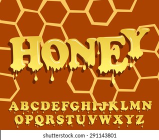 295 Honey drip font Stock Illustrations, Images & Vectors | Shutterstock