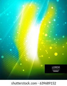 Shiny glittering vector abstract background