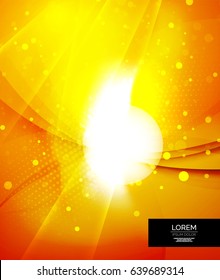 Shiny glittering vector abstract background