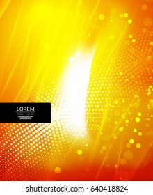 Shiny glittering vector abstract background