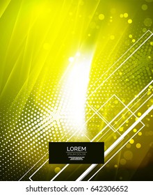 Shiny glittering vector abstract background