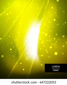 Shiny glittering vector abstract background