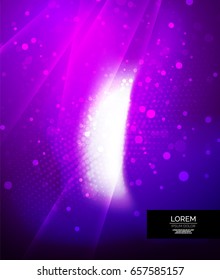 Shiny glittering vector abstract background