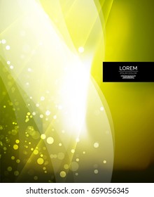Shiny glittering vector abstract background