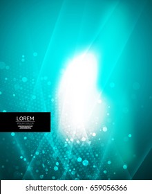 Shiny glittering vector abstract background