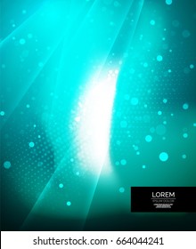 Shiny glittering vector abstract background