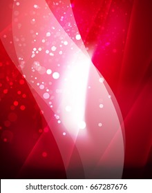 Shiny glittering vector abstract background