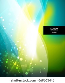 Shiny glittering vector abstract background