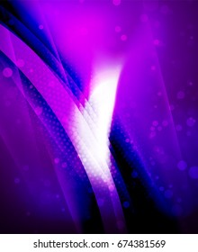 Fundo abstrato brilhante do vetor brilhante