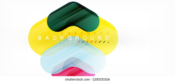 Shiny glossy arrows background, clean modern geometric design, futuristic composition