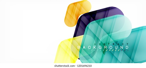 Shiny glossy arrows background, clean modern geometric design, futuristic composition