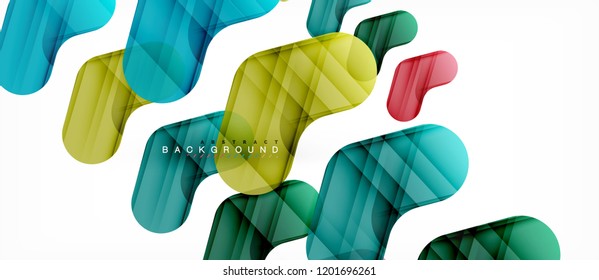 Shiny glossy arrows background, clean modern geometric design, futuristic composition