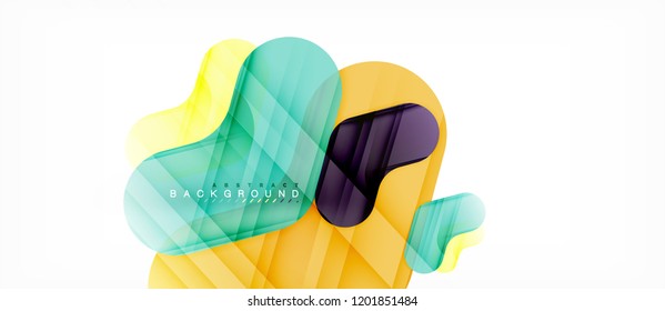 Shiny glossy arrows background, clean modern geometric design, futuristic composition