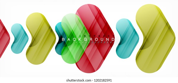 Shiny glossy arrows background, clean modern geometric design, futuristic composition