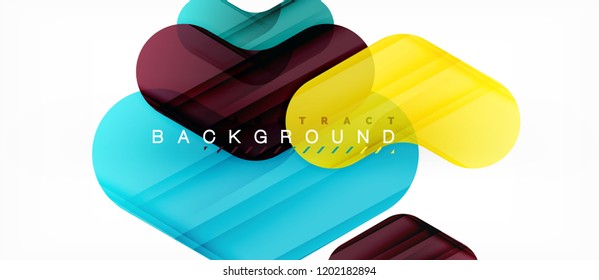 Shiny glossy arrows background, clean modern geometric design, futuristic composition