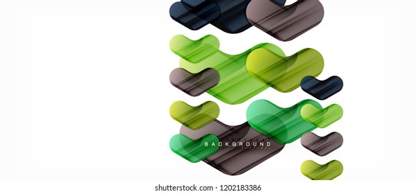 Shiny glossy arrows background, clean modern geometric design, futuristic composition