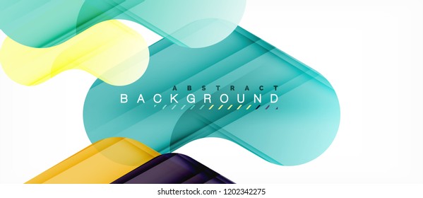 Shiny glossy arrows background, clean modern geometric design, futuristic composition