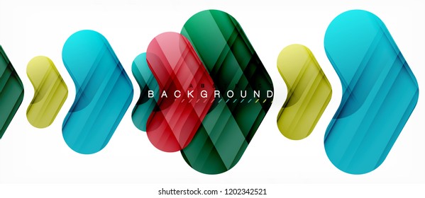 Shiny glossy arrows background, clean modern geometric design, futuristic composition