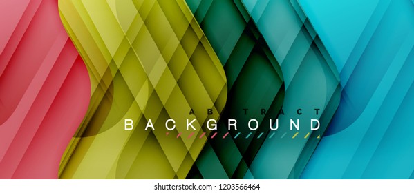 Shiny glossy arrows background, clean modern geometric design, futuristic composition