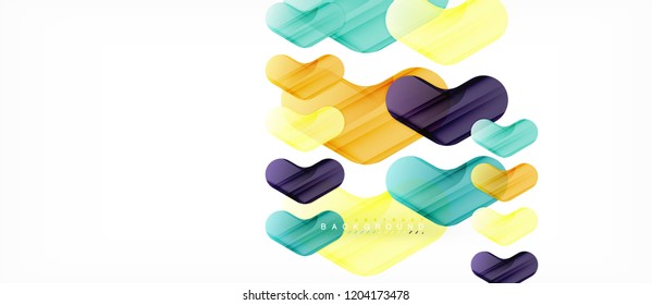 Shiny glossy arrows background, clean modern geometric design, futuristic composition