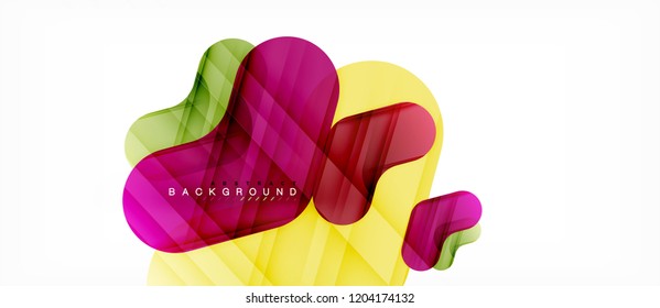 Shiny glossy arrows background, clean modern geometric design, futuristic composition