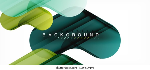 Shiny glossy arrows background, clean modern geometric design, futuristic composition