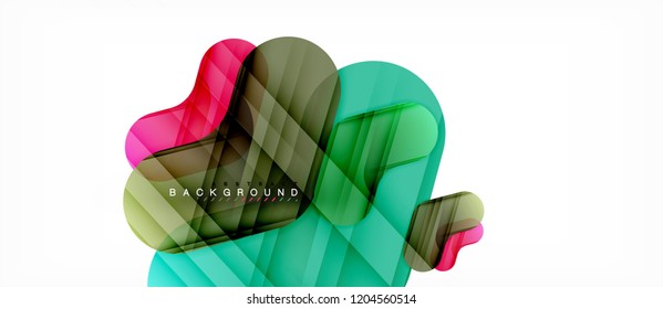 Shiny glossy arrows background, clean modern geometric design, futuristic composition