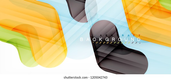 Shiny glossy arrows background, clean modern geometric design, futuristic composition