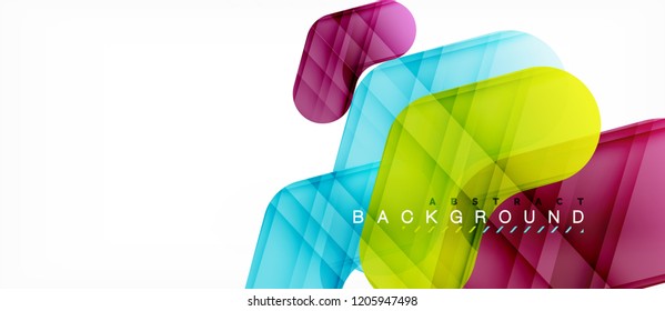 Shiny glossy arrows background, clean modern geometric design, futuristic composition