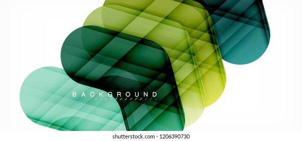 Shiny glossy arrows background, clean modern geometric design, futuristic composition