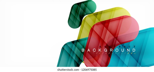 Shiny glossy arrows background, clean modern geometric design, futuristic composition