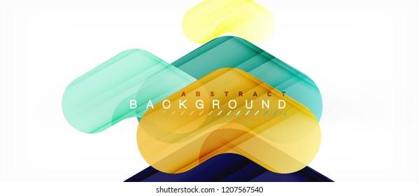 Shiny glossy arrows background, clean modern geometric design, futuristic composition