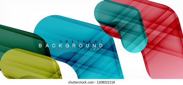 Shiny glossy arrows background, clean modern geometric design, futuristic composition