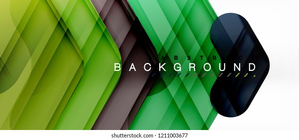 Shiny glossy arrows background, clean modern geometric design, futuristic composition