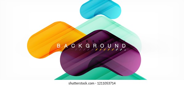 Shiny glossy arrows background, clean modern geometric design, futuristic composition