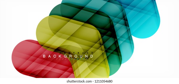 Shiny glossy arrows background, clean modern geometric design, futuristic composition