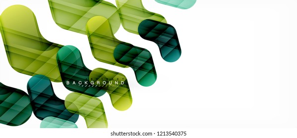 Shiny glossy arrows background, clean modern geometric design, futuristic composition