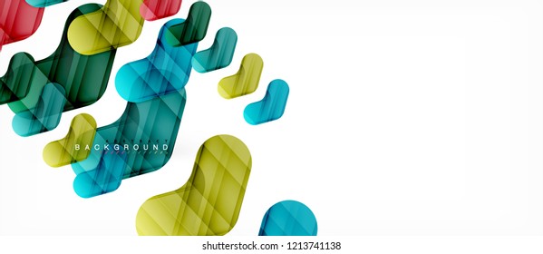 Shiny glossy arrows background, clean modern geometric design, futuristic composition