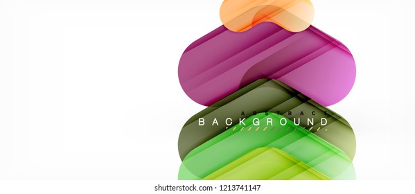 Shiny glossy arrows background, clean modern geometric design, futuristic composition