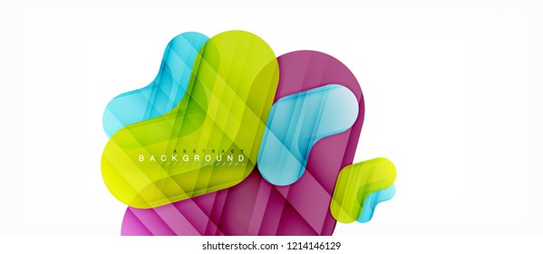 Shiny glossy arrows background, clean modern geometric design, futuristic composition