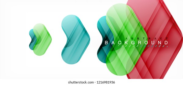 Shiny glossy arrows background, clean modern geometric design, futuristic composition