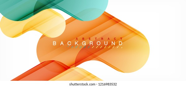 Shiny glossy arrows background, clean modern geometric design, futuristic composition